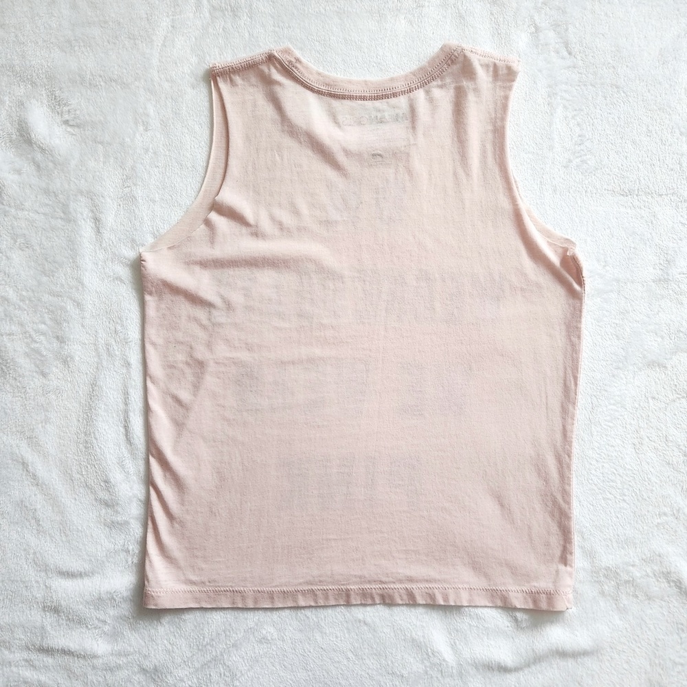 Y2K Mean Girls Pink Graphic Tank Top On Wednesdays We Wear Pink Movie Tee Small - Picture 11 of 12